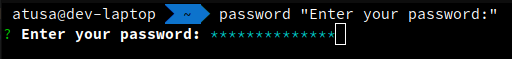 Prompt Utils Password